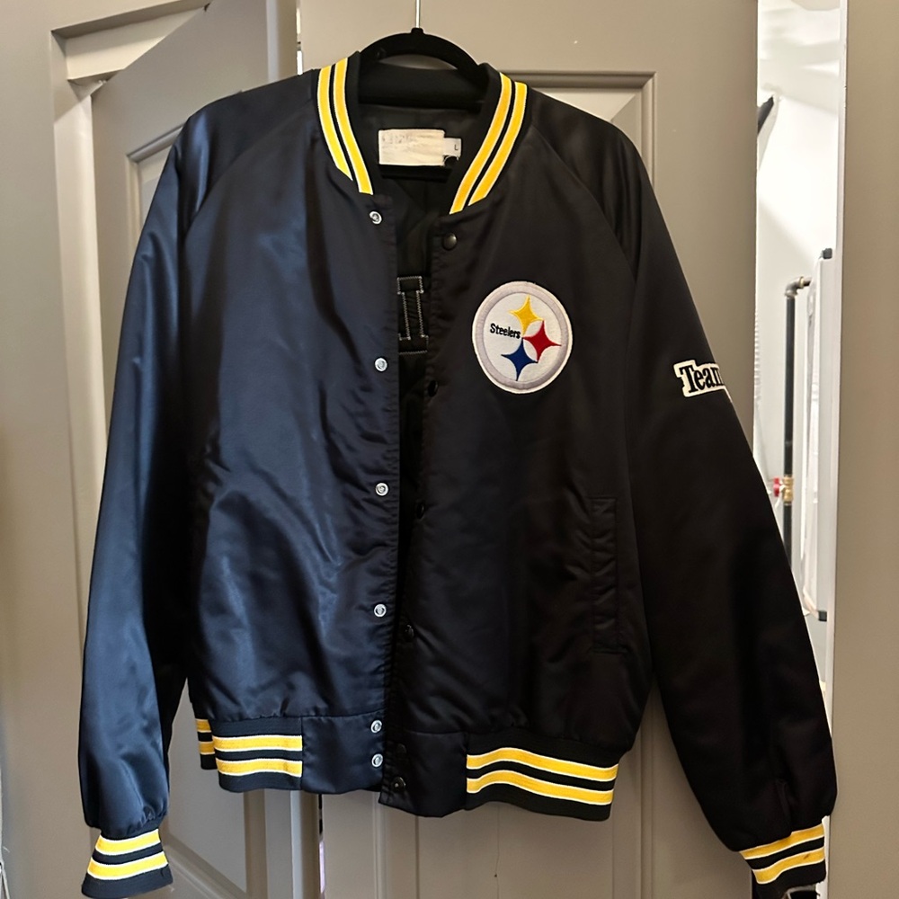 Vintage NFL Steelers Bomber Jacket